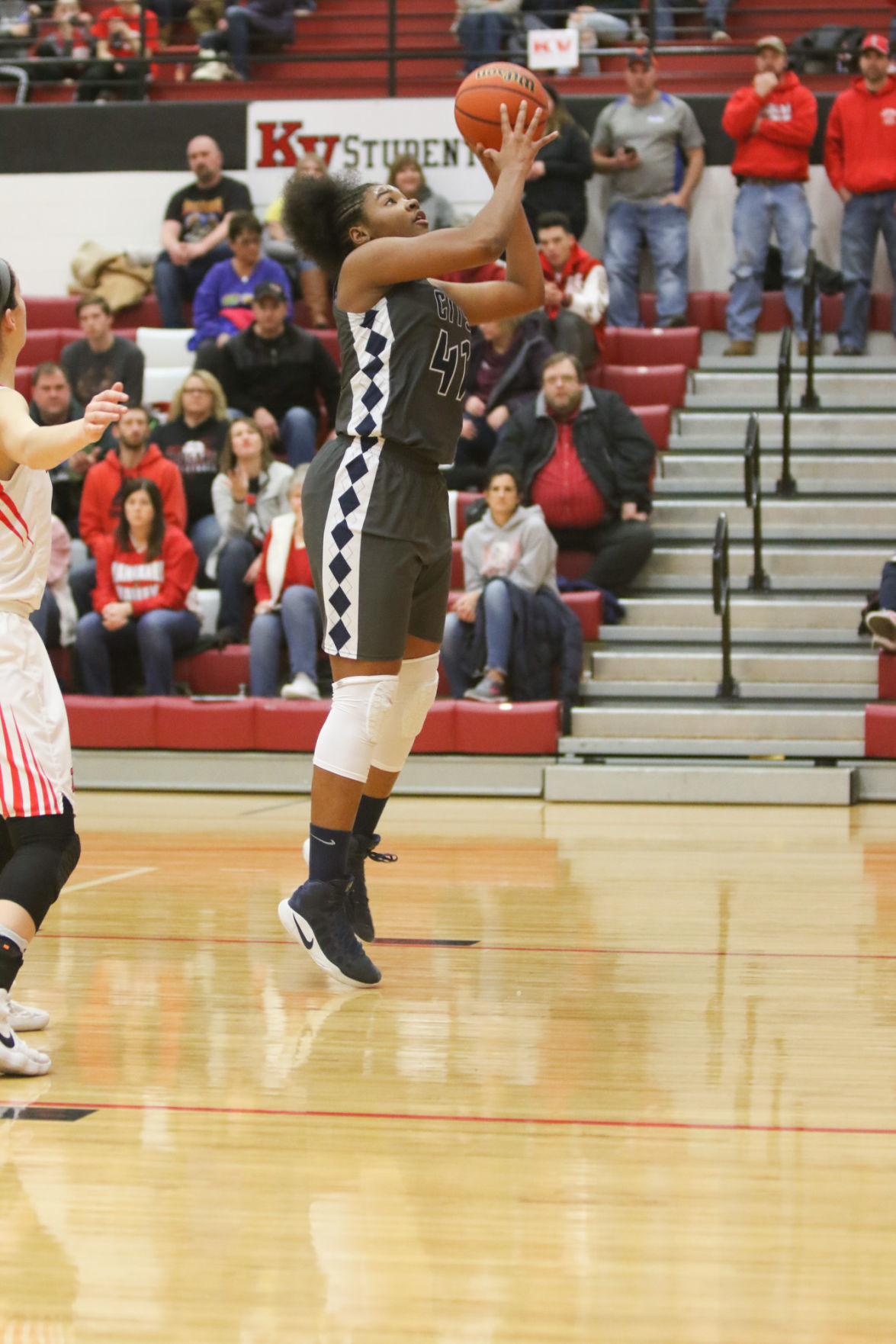 Gallery: Girls basketball sectional - Kankakee Valley vs Michigan City